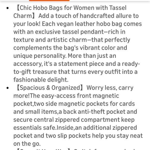 Brown Leather Hobo Bag - Picture 6 of 6